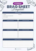 Brag Sheet