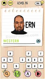 Brain Test: Tricky Words Level 55 Answer