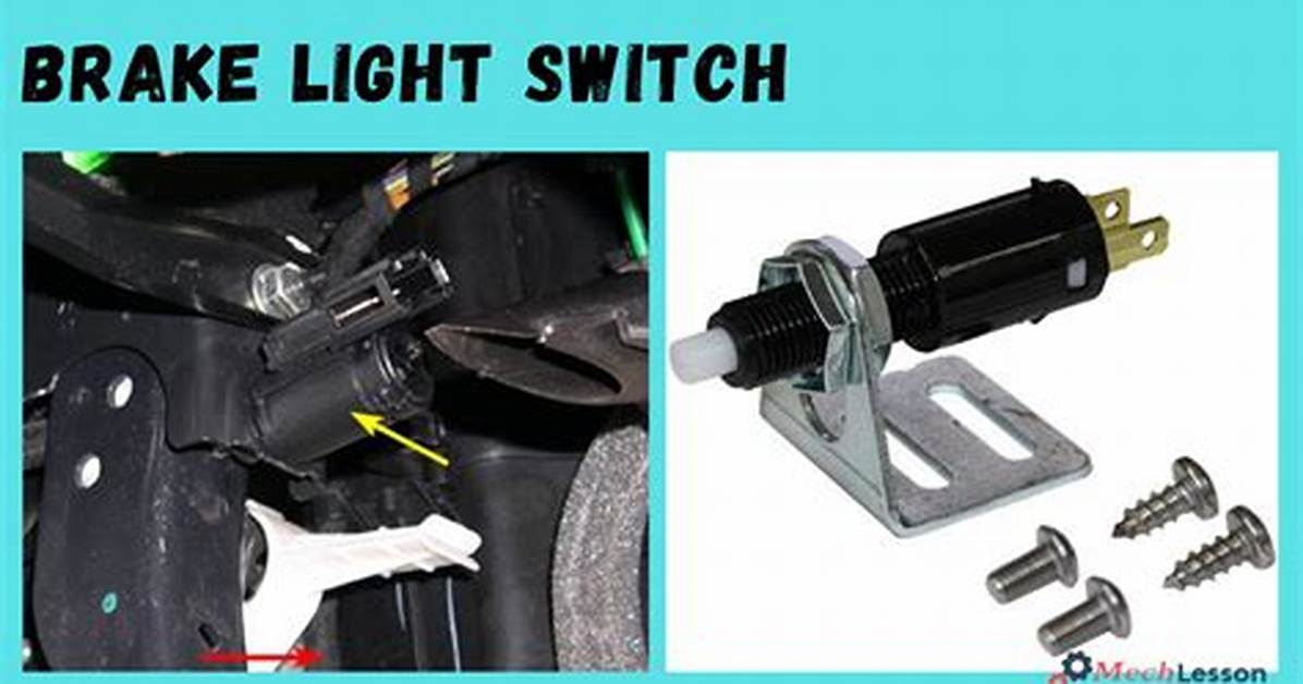 Brake Light Switch Replacement