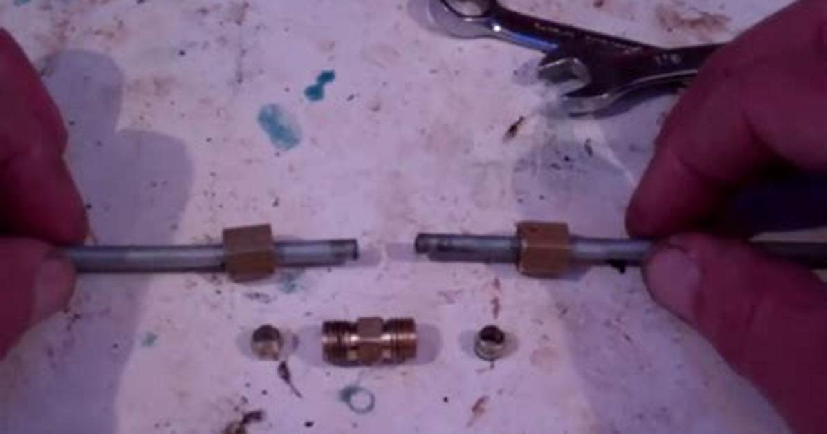 Brake Line Compression Fitting