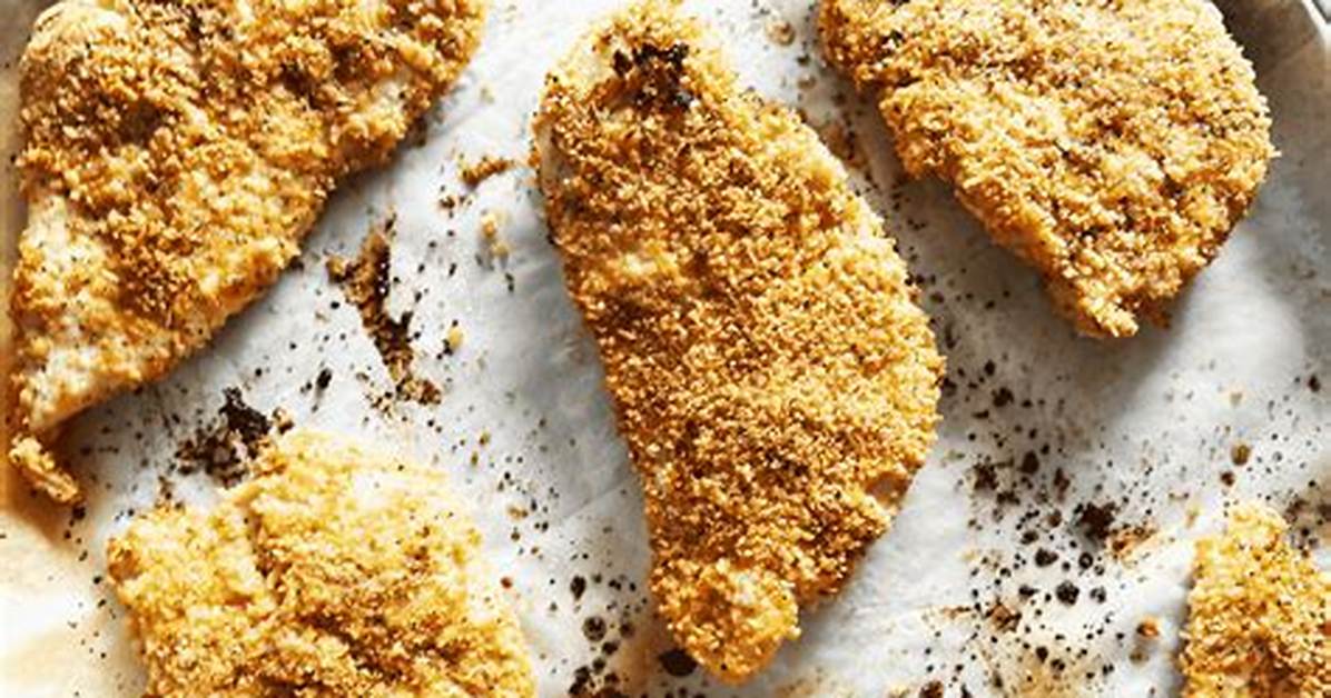 Breaded Chicken Servings