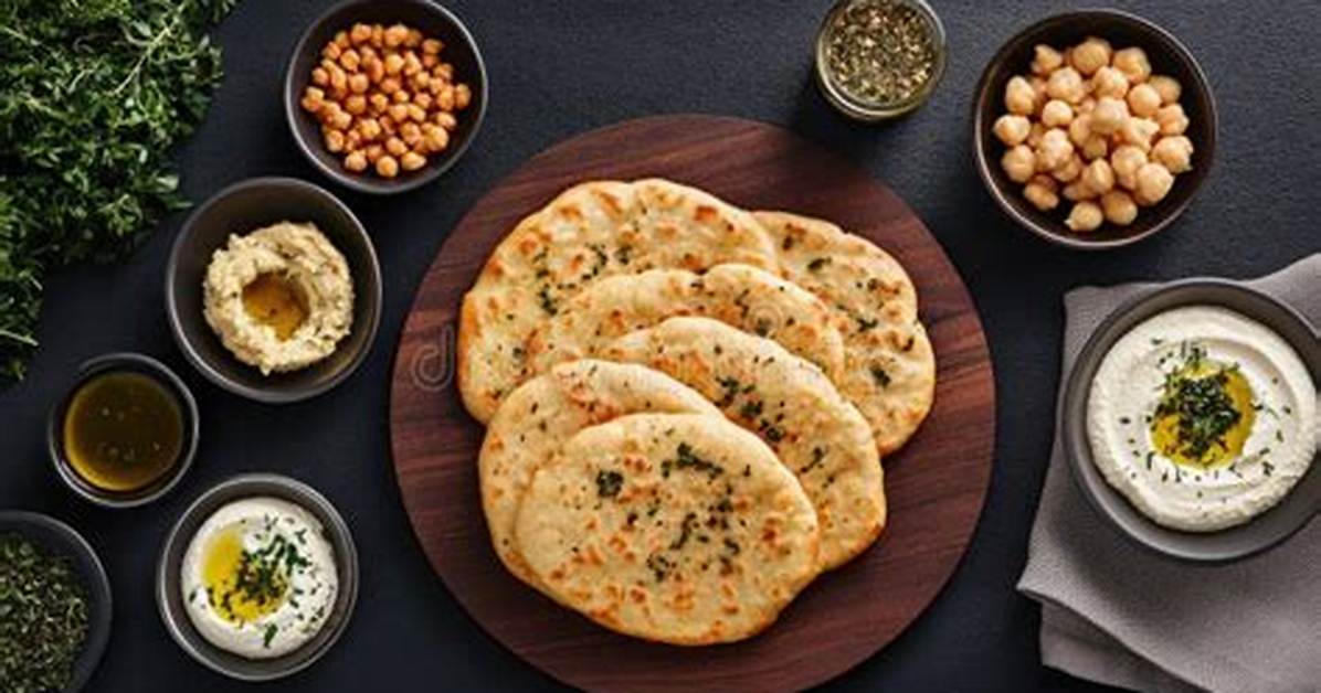 Breads Served with Hummus