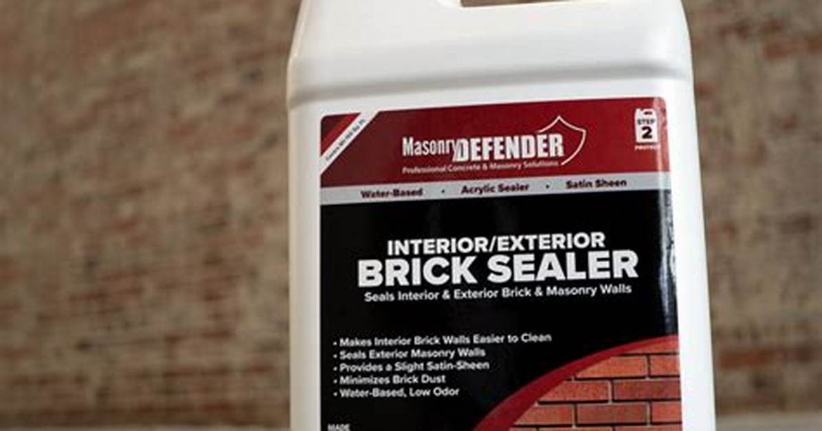 Brick Sealer