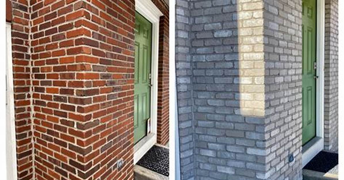 Brick Staining