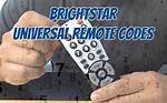 Brightstar Remote Codes