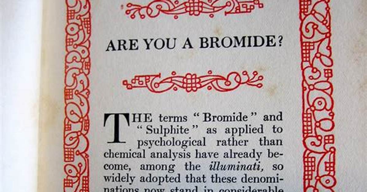 Bromidic