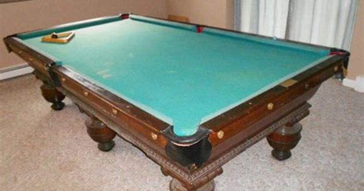 Brunswick Pool Table Value