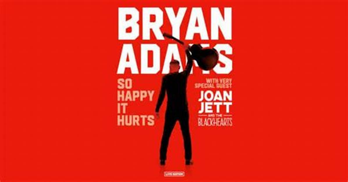 Bryan Adams Extends ‘So Happy It Hurts’ Tour with 2024 Dates