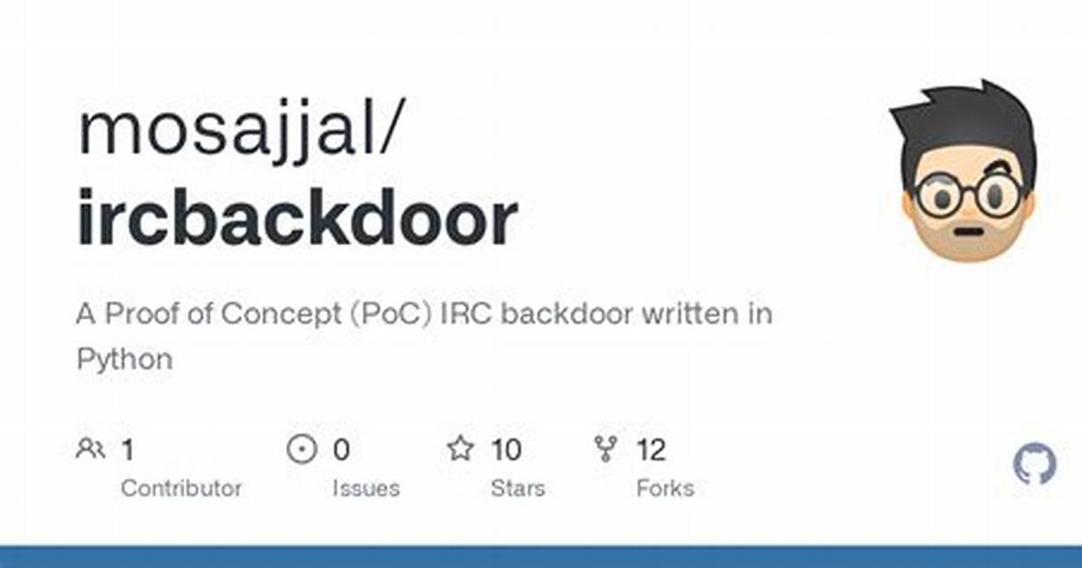 Bscope. Backdoor. Irc. Bot