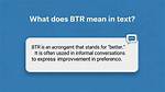 Btr Meaning