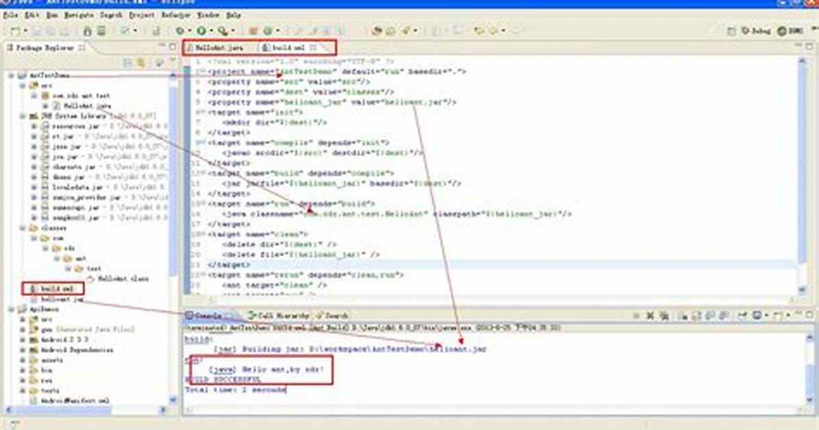 Build. Xml in Java Project