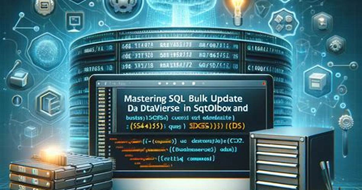 Bulk Record Update with Sql