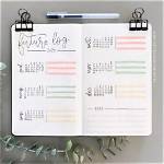 Bullet Journal Future Log