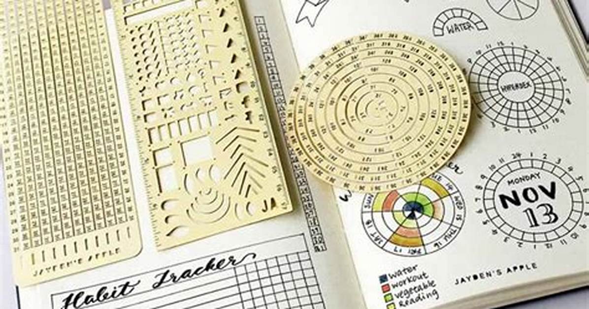 Bullet Journal Stencils
