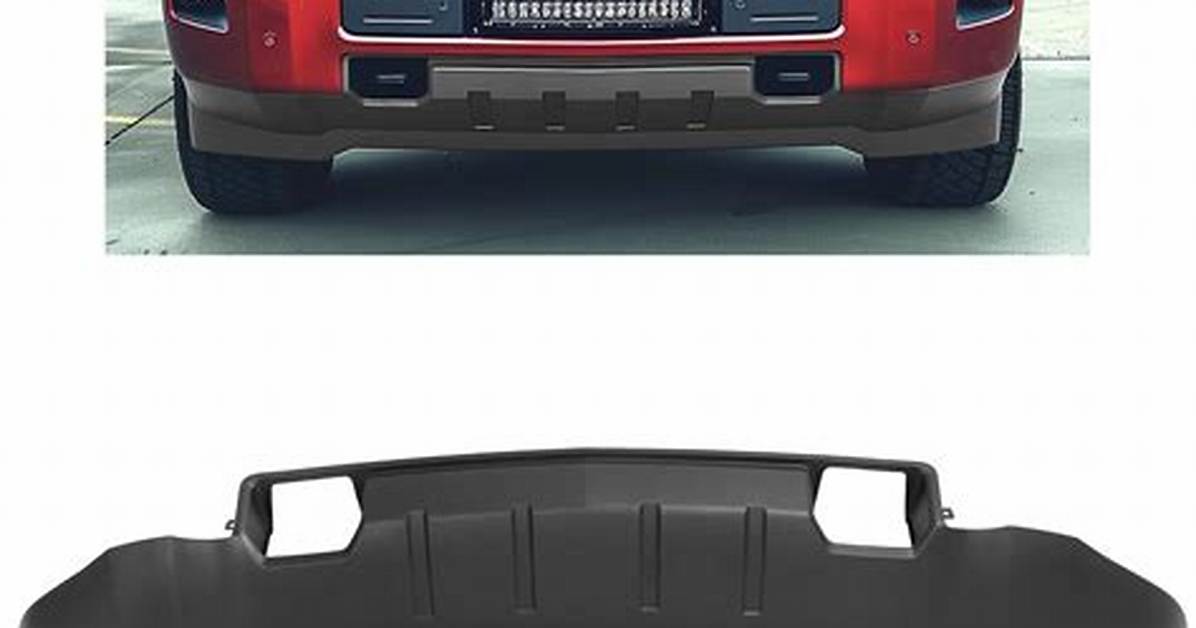 Bumper Valance