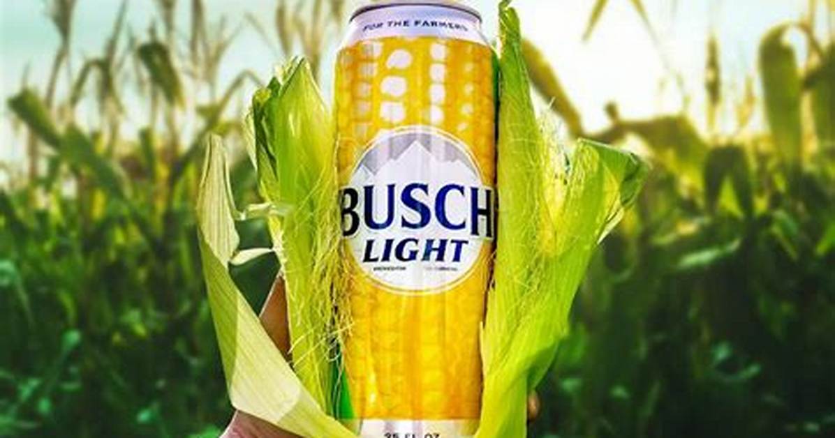 Busch Light Corn Can