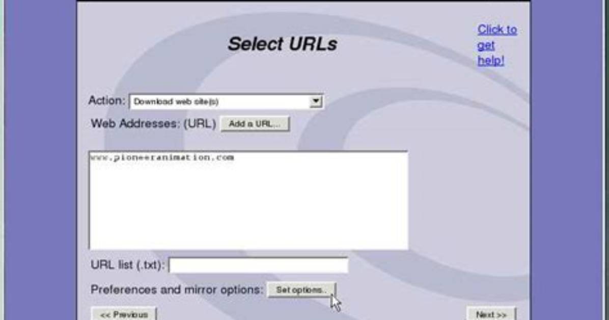 By Httrack Website Copier?
