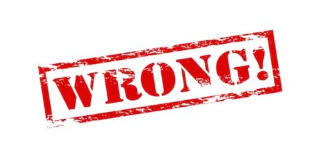 By Wrong or Wrongly?