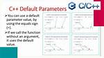 C Default Arguments