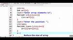 C: Delete Array