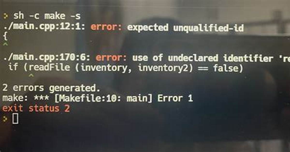 C - Error: Expected a ")"