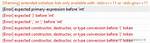 C Error: Expected Expression Before Int