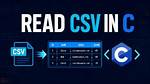 C++ Read From. Csv File