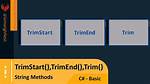 C# Trimstart with String Parameter
