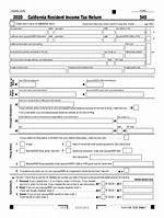 Ca Form 540