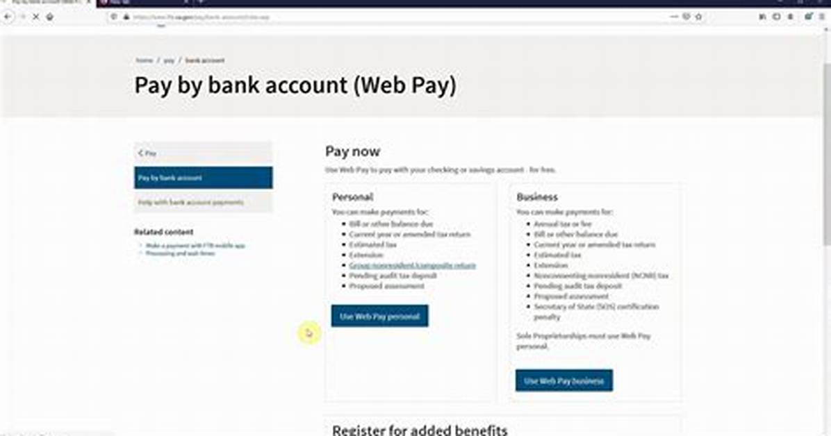 Ca Ftb Webpay