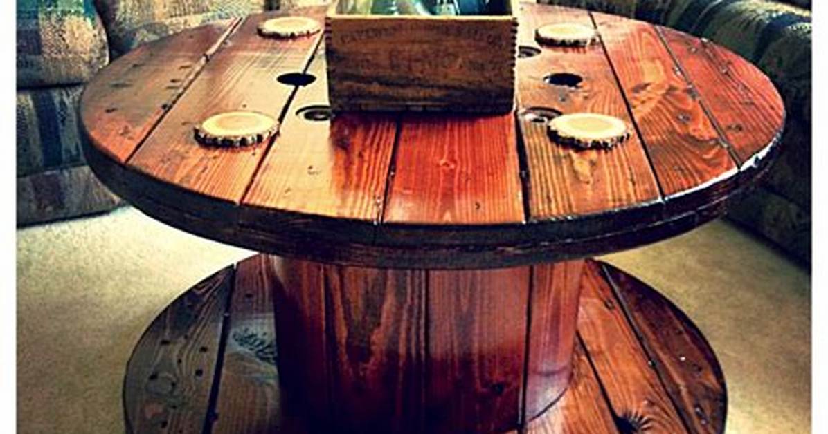 Cable Spool Table