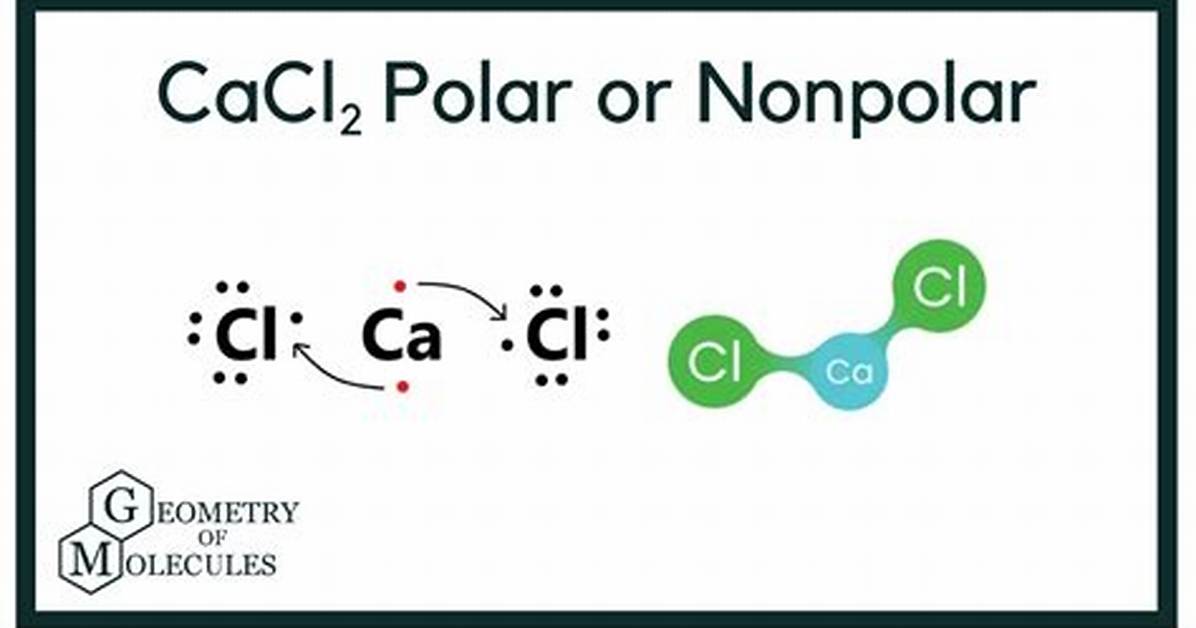Cacl2 Ionic or Covalent