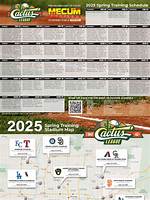 Cactus League Schedule for Each Team