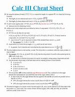 Calc 3