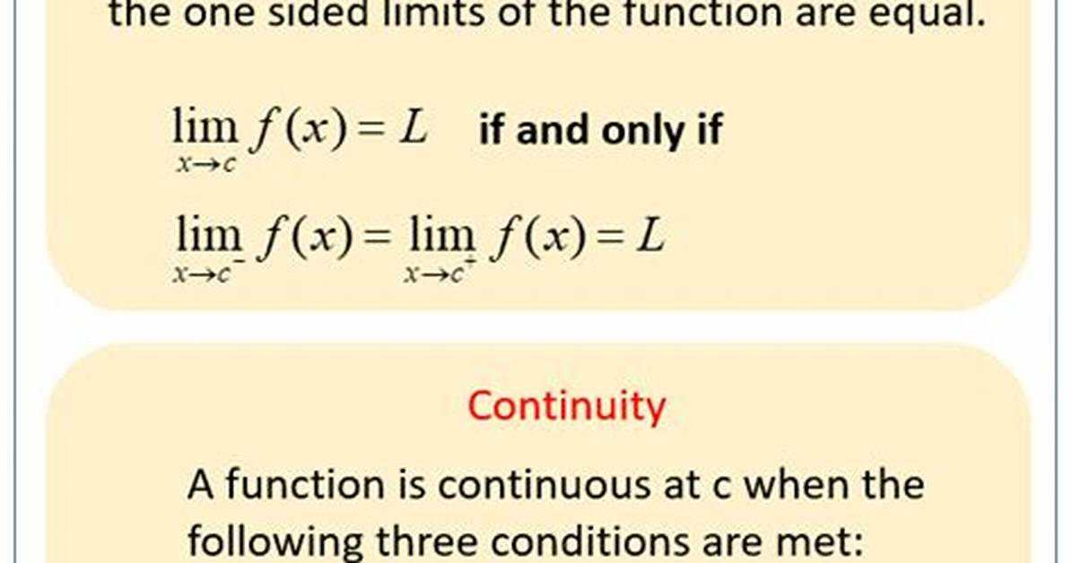 Calculate Limit for Continuous Function
