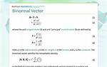 Calculating Binormal Vector