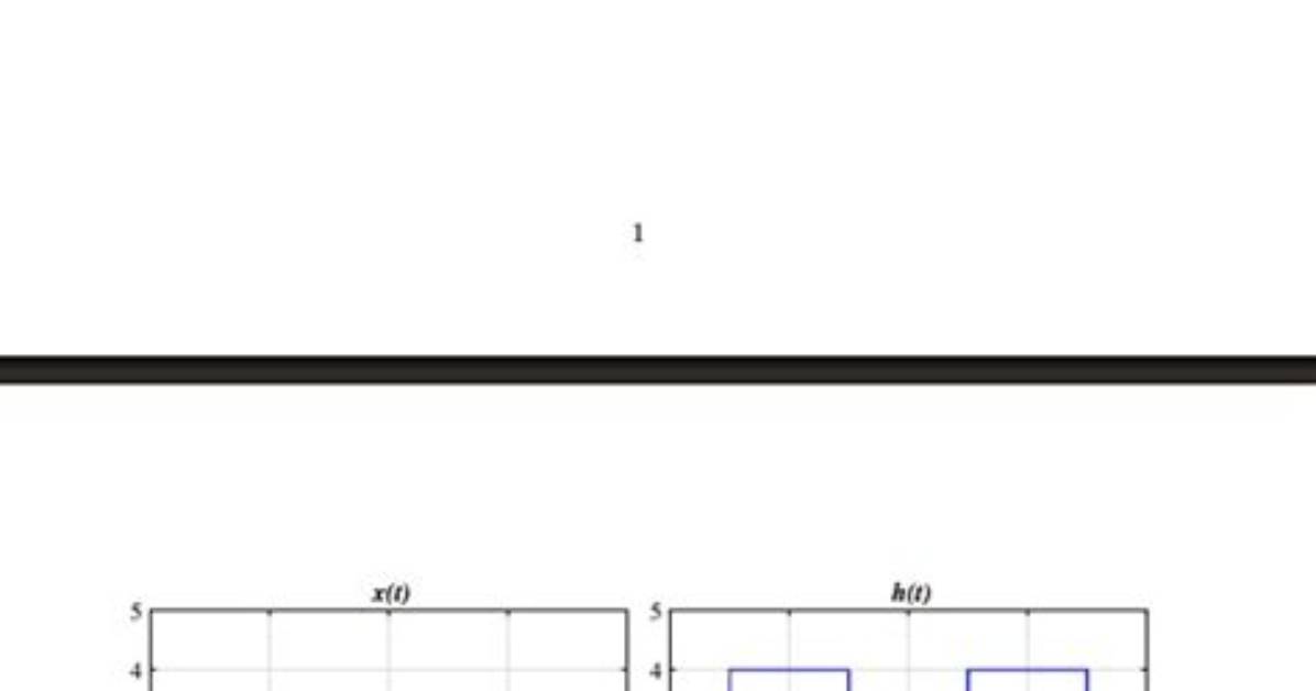 Calculating Convolution Integral Analytically