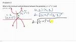 Calculus - Finding the Minimum Vertical Distance Between Graphs