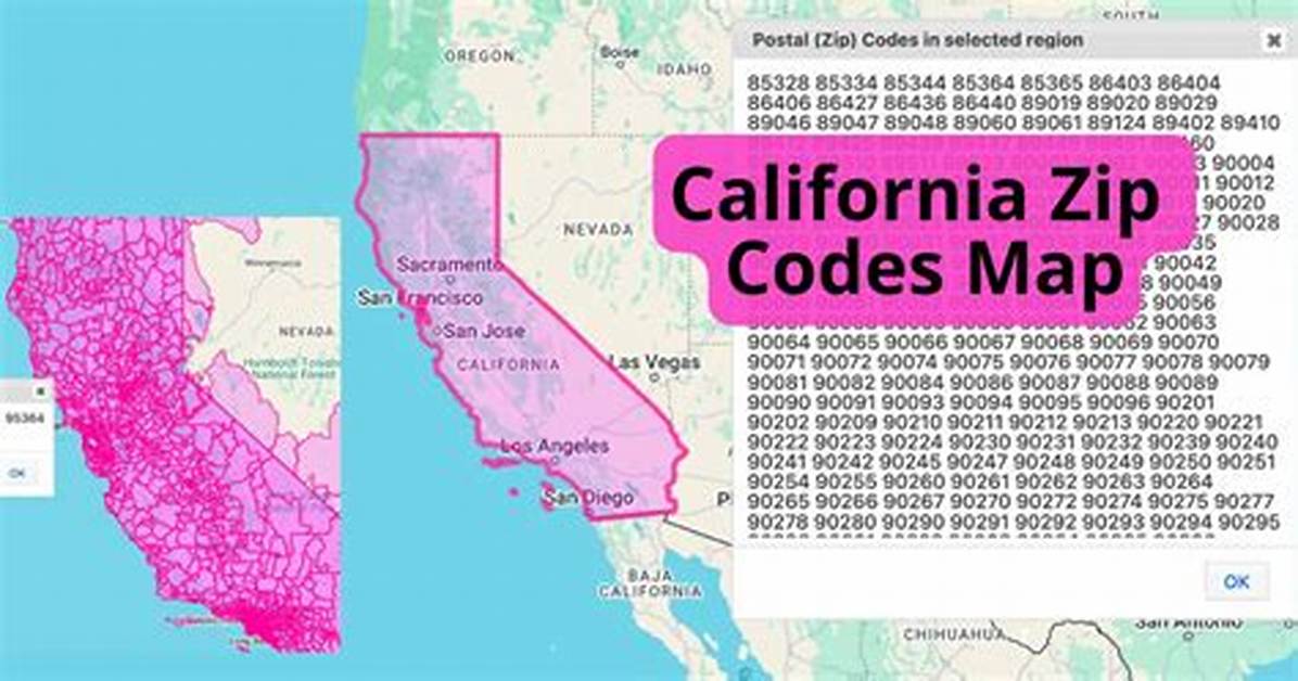 California Zipcode