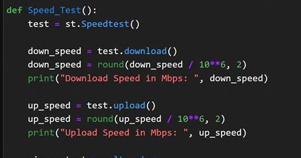 Call Speedtest. Speedtest() from Python Using --Secure (To Avoid Speedtest. Configretrievalerror: Http Error 403: Forbidden)