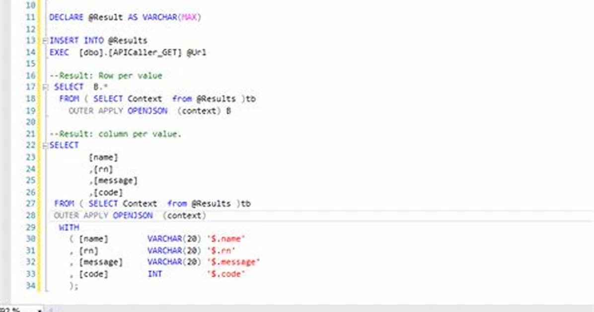 Calling an Api from Sql Server Stored Procedure