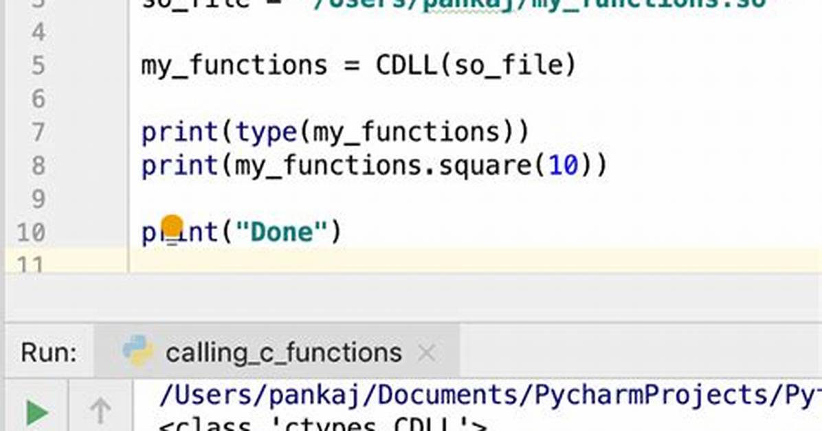 Calling C/C++ from Python? [Closed]