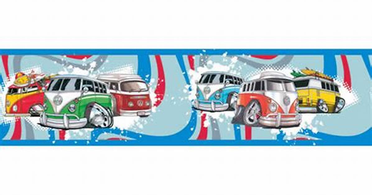 Camper Wallpaper Border