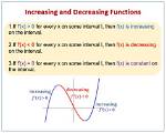 Can a Function Be Increasing *At a Point*?