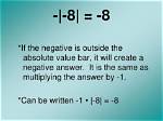 Can Absolute Value Ever Be Negative?