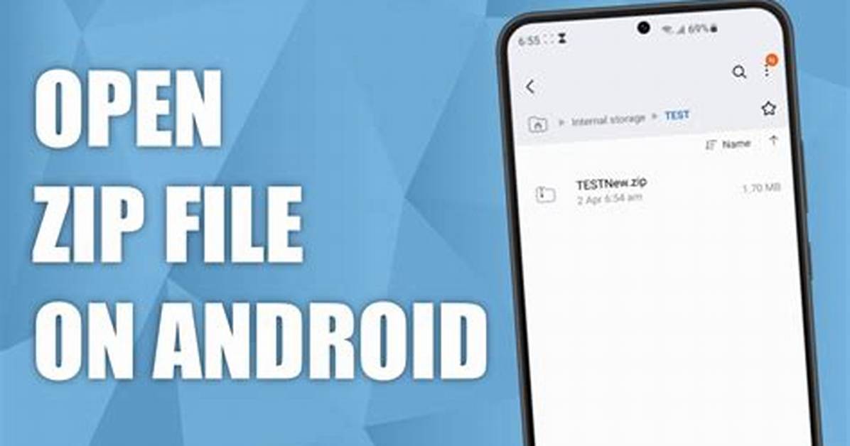 Can Android Open Zip Files?