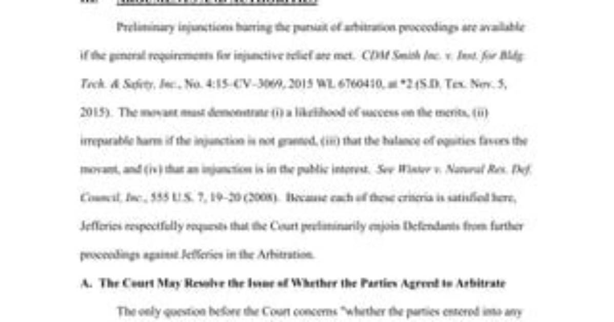 Can Arbitrators Issue Injunctions?