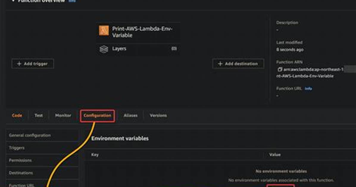 Can Aws Lambda's Environment Variable Be Set to a Boolean Value?