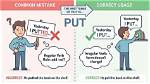 Can Be Put or Putted?