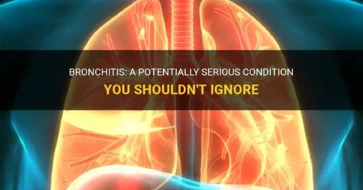 Can Bronchitis Kill